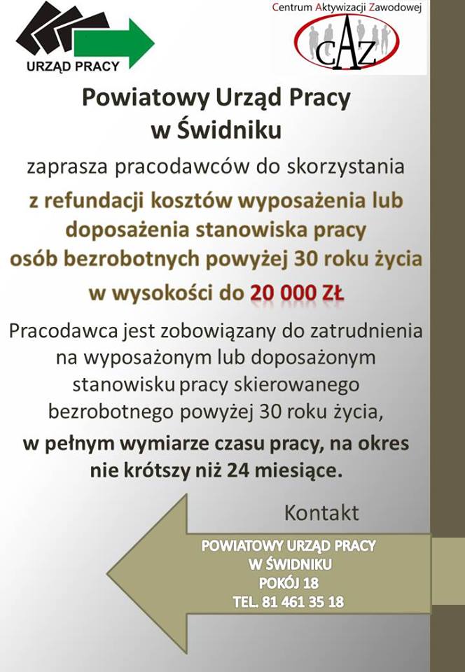 Pup Piotrków Tryb Oferty Pracy OFERTY PUP W ŚWIDNIKU DLA PRACODAWCÓW – LSW24.pl